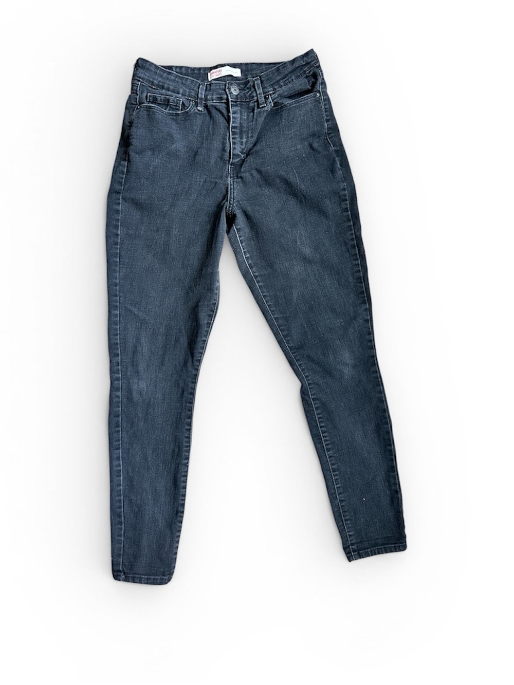 Signature by Levi Strauss Women’s 26 Black High‎ Rise Skinny Jeans Slim Classic